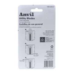 Utility Blades (100-Piece) by Anvil -Toolocity Shop anvil knife blades 84 0166 0000 44 1000