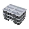 65-Compartments 5-in-1 Small Parts Organizer by Anvil -Toolocity Shop black and blue anvil small parts organizers 3200201 64 1000