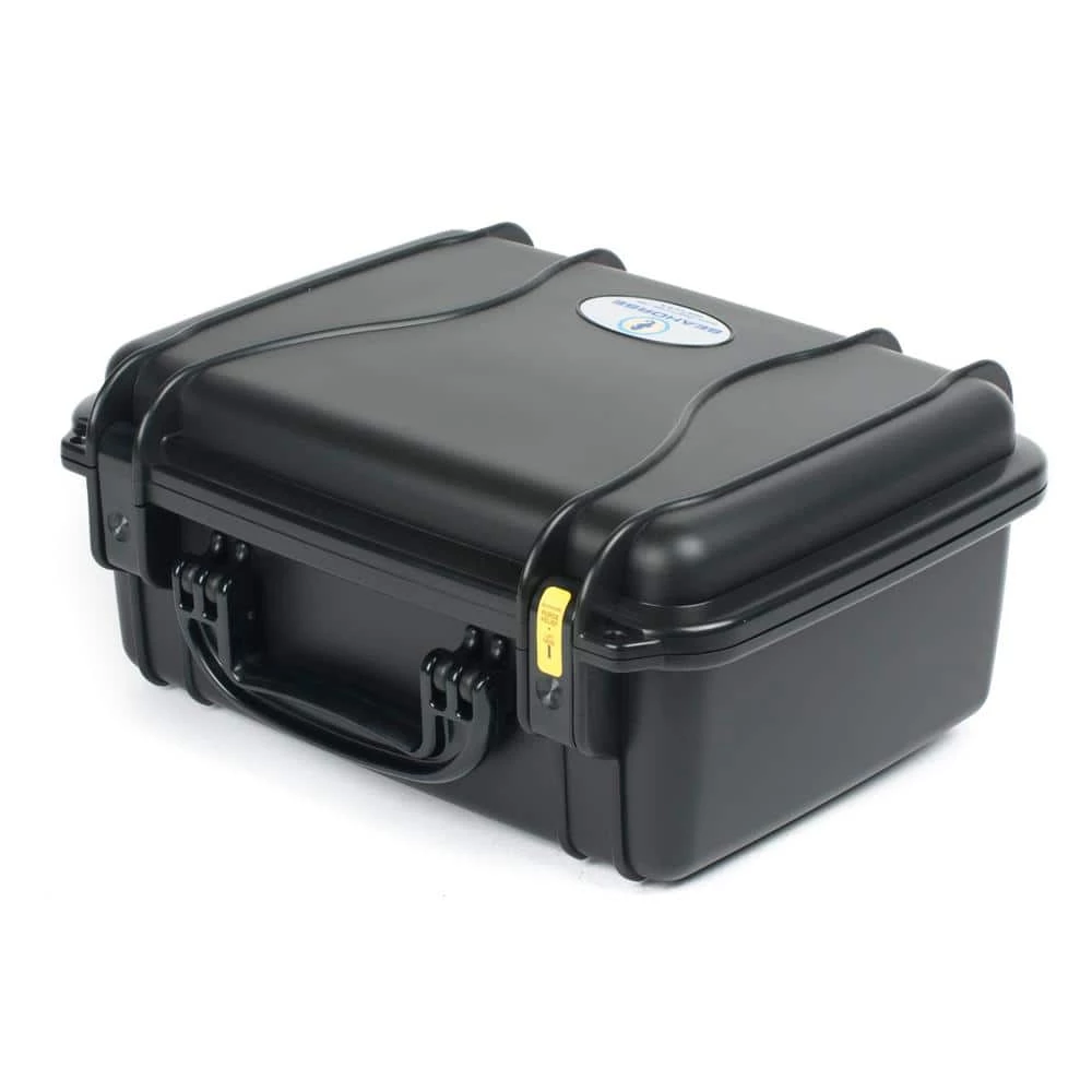 12.13 in. Watertight Tool Case in Black by Seahorse 3 12.13 in. Watertight Tool Case in Black by Seahorse