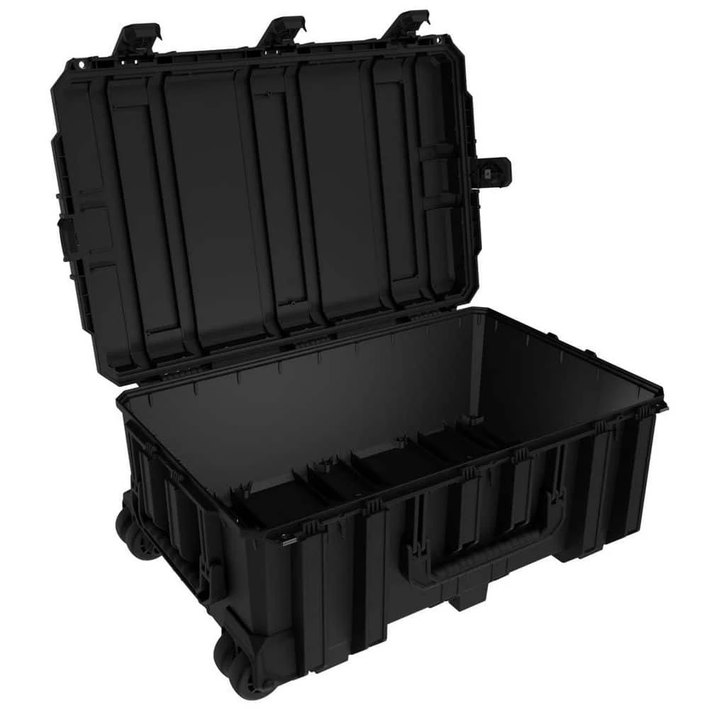 31.9 in. L x 21.1 in. W x 13.2 in. H Black Large Rolling Watertight Tool Case by Seahorse 4 31.9 in. L x 21.1 in. W x 13.2 in. H Black Large Rolling Watertight Tool Case by Seahorse - Image 2