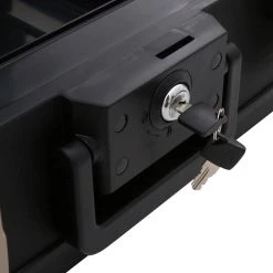 0.39 cu. ft. Molded Fire Resistant and Waterproof Legal Document Storage Chest with Key and Double Latch Lock by Honeywell -Toolocity Shop honeywell document safes 1104 40 1000