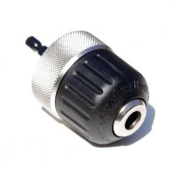 3/8 in. Keyless Chuck with 1/4 in. Hex Bit Adapter by Jacobs