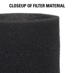Wet Filter Foam Sleeve for Select Shop-Vac Branded Wet/Dry Shop Vacuums by MULTI FIT -Toolocity Shop multi fit shop vacuum attachments vf2001 66 1000