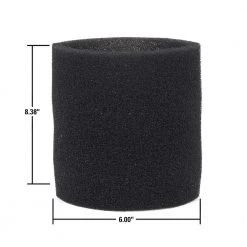 Wet Filter Foam Sleeve for Select Shop-Vac Branded Wet/Dry Shop Vacuums by MULTI FIT -Toolocity Shop multi fit shop vacuum attachments vf2001 77 1000