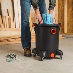 Disposable Dry Filter with Retainer Band for Select Shop-Vac Branded Wet/Dry Shop Vacuums (3-Pack) by MULTI FIT -Toolocity Shop multi fit shop vacuum attachments vf2002 40 1000