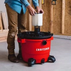 General Purpose Replacement Cartridge Filter for Most 5 to 20 Gallon CRAFTSMAN Wet/Dry Shop Vacuums by MULTI FIT -Toolocity Shop multi fit shop vacuum attachments vf7816 40 1000