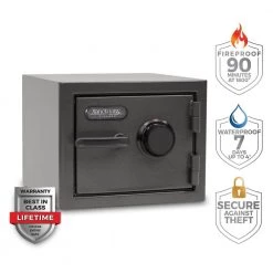 Diamond Small Fireproof/Waterproof Home and Office Combination Lock Safe by SANCTUARY 12 Diamond Small Fireproof/Waterproof Home and Office Combination Lock Safe by SANCTUARY -Toolocity Shop sanctuary home safes sa dia1 com dp c3 1000