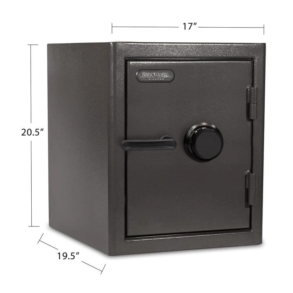 Diamond Large Fireproof/Waterproof Home and Office Combination Lock Safe by SANCTUARY 7 Diamond Large Fireproof/Waterproof Home and Office Combination Lock Safe by SANCTUARY - Image 5
