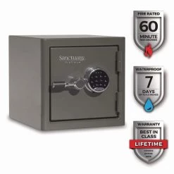 Small Fire and Waterproof Home and Office Vault by SANCTUARY