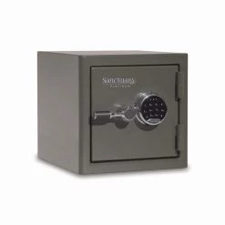 Small Fire and Waterproof Home and Office Vault by SANCTUARY -Toolocity Shop sanctuary home safes sa h2 c3 1000