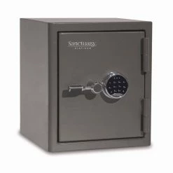 Medium Fire and Waterproof Home and Office Vault by SANCTUARY -Toolocity Shop sanctuary home safes sa h3 c3 1000