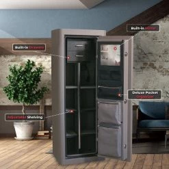 Executive Fire and Waterproof Home and Office Safe by SANCTUARY -Toolocity Shop sanctuary home safes sa ihs5520 44 1000