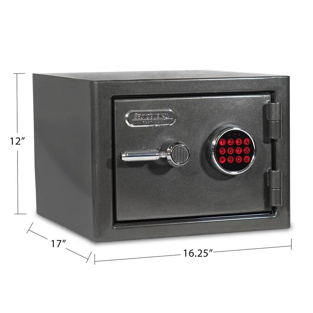 Platinum Small Fireproof/Waterproof Home and Office Digital Lock Safe by SANCTUARY 7 Platinum Small Fireproof/Waterproof Home and Office Digital Lock Safe by SANCTUARY - Image 5