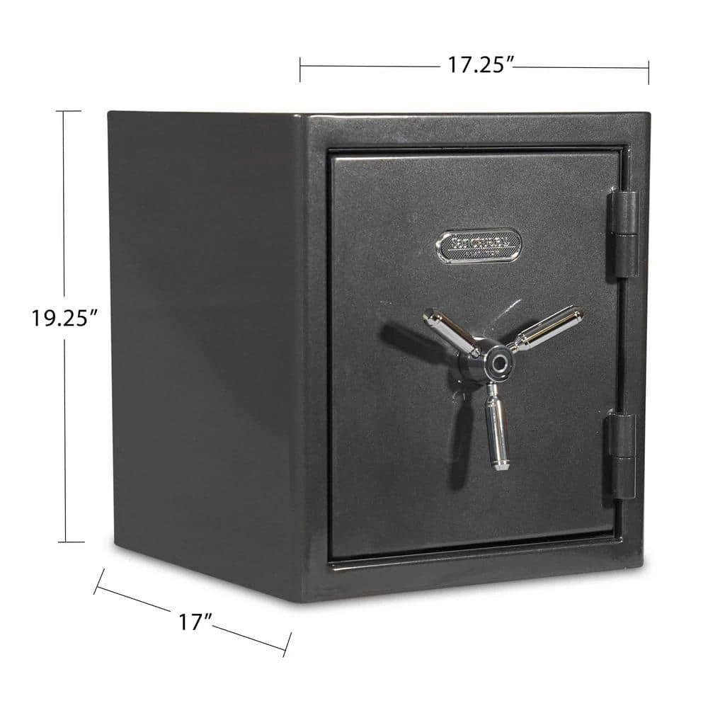 Platinum Medium Fireproof/Waterproof Home and Office Biometric Safe by SANCTUARY 4 Platinum Medium Fireproof/Waterproof Home and Office Biometric Safe by SANCTUARY - Image 2