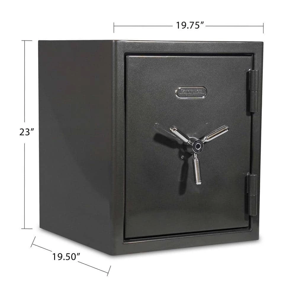 Platinum Large Fireproof/Waterproof Home and Office Biometric Safe by SANCTUARY 4 Platinum Large Fireproof/Waterproof Home and Office Biometric Safe by SANCTUARY - Image 2