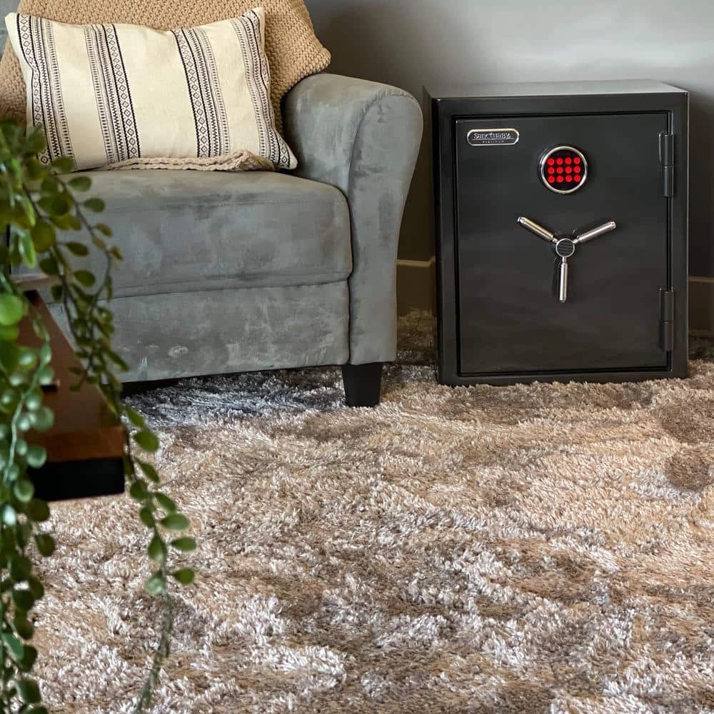 Platinum Large Fireproof/Waterproof Home and Office Digital Lock Safe by SANCTUARY 11 Platinum Large Fireproof/Waterproof Home and Office Digital Lock Safe by SANCTUARY - Image 9