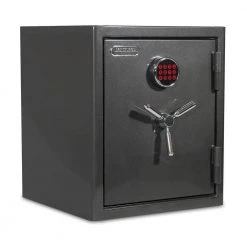 Platinum Large Fireproof/Waterproof Home and Office Digital Lock Safe by SANCTUARY