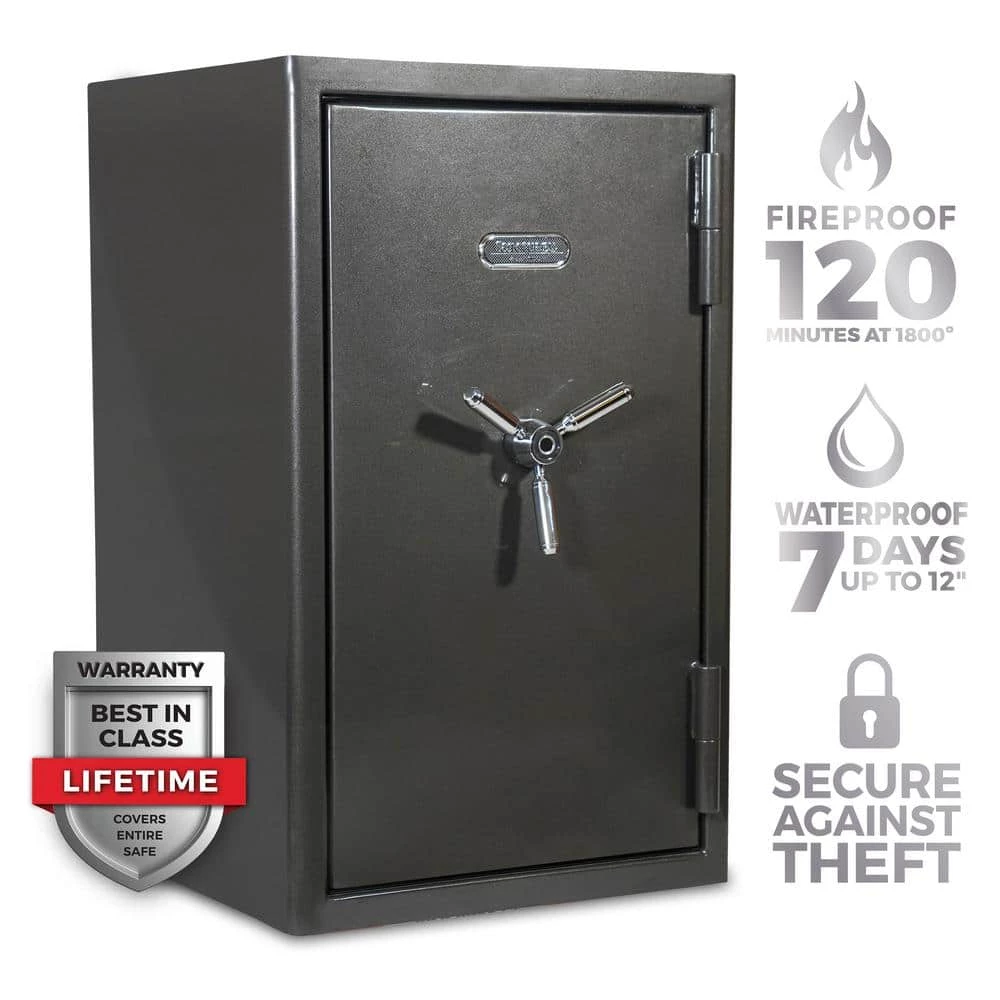 Platinum Extra Large Fireproof/Waterproof Home and Office Biometric Safe by SANCTUARY 5 Platinum Extra Large Fireproof/Waterproof Home and Office Biometric Safe by SANCTUARY - Image 3