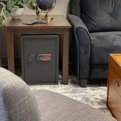 Home and Office Security Series Front Open Personal Vault with 2-Shelves and Illuminated E-Lock by SANCTUARY -Toolocity Shop sanctuary home safes sa pv3l 31 1000