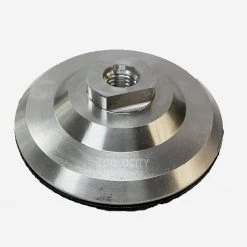 4 in. Aluminum Velcro Backing Pad/Back Holder for Grinders/Polishers (3-Pack) by Toolocity -Toolocity Shop toolocity backing pads bh5804a3 4f 1000