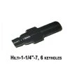 1-1/4 in. -7 Concrete Hilti Core Bit Adapter - Male 6 Key Holes by Toolocity
