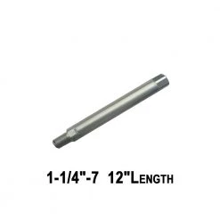 12 in. Core Bit Extension - 1-1/4-7 Thread by Toolocity