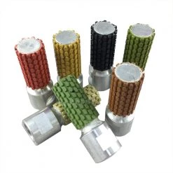 1 in. Wet Diamond Polishing Drum Wheel (Set of 7) (Grits) with 5/8-11 Thread by Toolocity