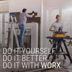 4-Volt Max Lithium-Ion Cordless Rechargeable Screwdriver Kit with Charger, Hard Shell Case and LED Lights by Worx -Toolocity Shop worx electric screwdrivers wx240l 66 1000