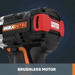POWER SHARE 20-Volt Cordless and Brushless Multi-Speed 1/4 in. Hex Impact Driver with Quick Change Chuck by Worx -Toolocity Shop worx impact drivers wx261l 1f 1000