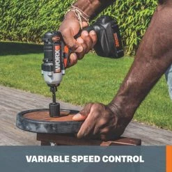Power Share 20-Volt Cordless Variable Speed 1/4 in. Hex Impact Driver with Quick Change Chuck (Tool Only) by Worx 14 Power Share 20-Volt Cordless Variable Speed 1/4 in. Hex Impact Driver with Quick Change Chuck (Tool Only) by Worx -Toolocity Shop worx impact drivers wx291l 9 44 1000