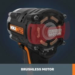 Nitro PowerShare 20-Volt Cordless 1/2 in. Impact Wrench with Brushless Motor (Tool Only) by Worx 15 Nitro PowerShare 20-Volt Cordless 1/2 in. Impact Wrench with Brushless Motor (Tool Only) by Worx -Toolocity Shop worx impact wrenches wx272l 9 44 1000