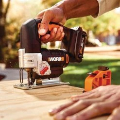Power Share 20-Volt Cordless Jigsaw (1.5 Amp Battery and Charger Included) by Worx -Toolocity Shop worx jigsaws wx543l 1f 1000