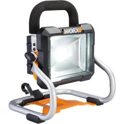 Nitro PowerShare 20-Volt Portable LED Work Light, 1500 Lumens (Battery and Charger Included) by Worx