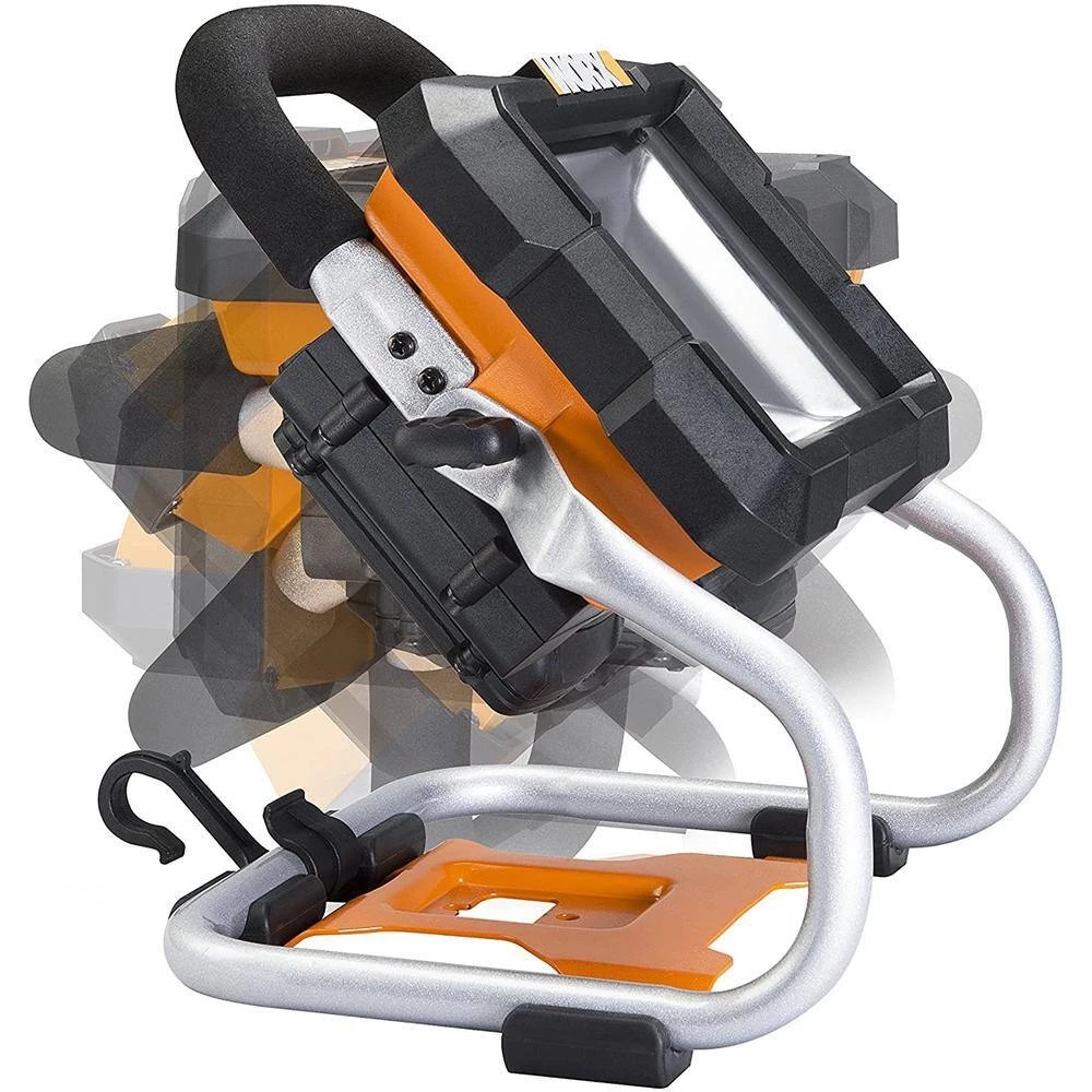 Nitro PowerShare 20-Volt Portable LED Work Light, 1500 Lumens (Battery and Charger Included) by Worx 8 Nitro PowerShare 20-Volt Portable LED Work Light, 1500 Lumens (Battery and Charger Included) by Worx - Image 6