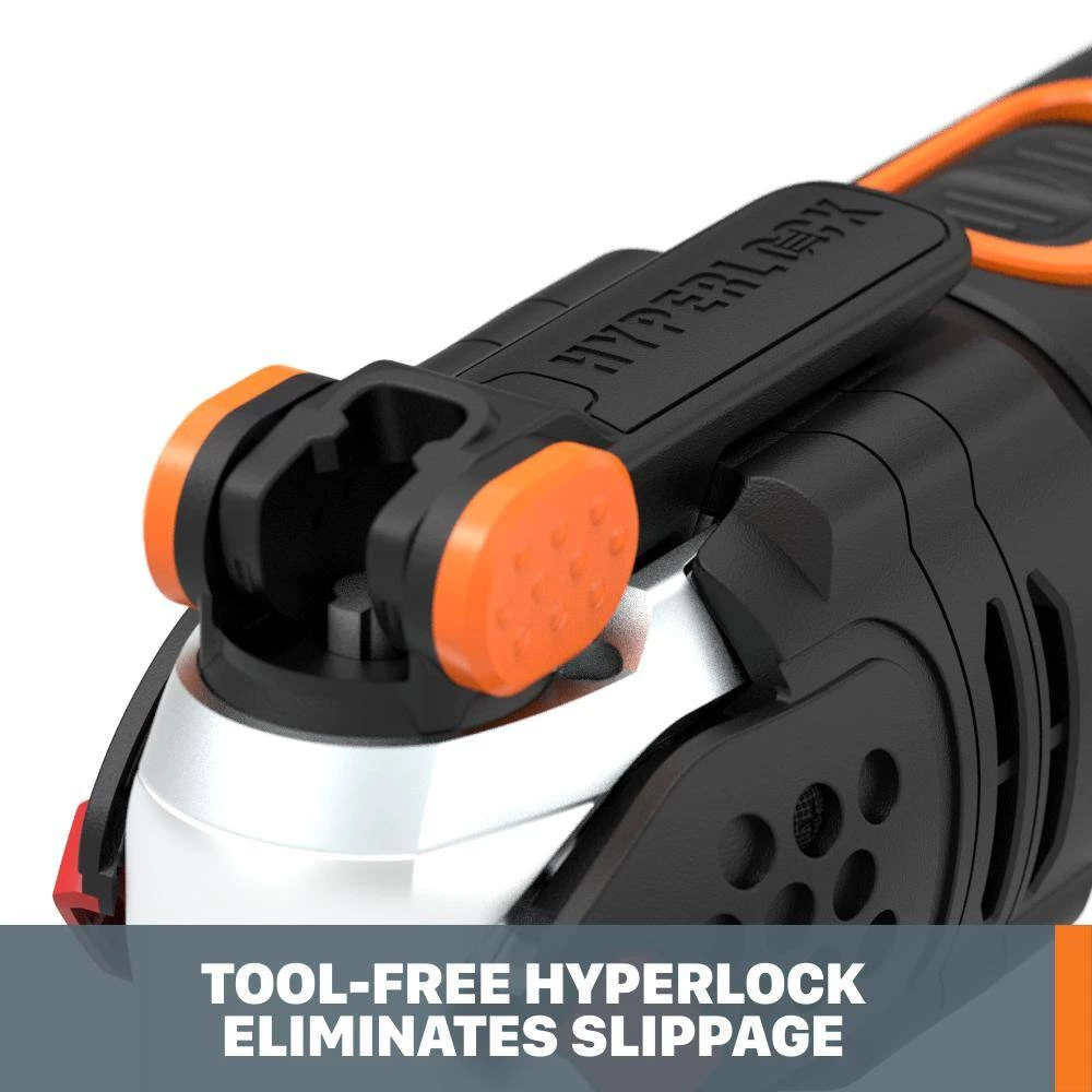 Nitro PowerShare 20-Volt Cordless Oscillating Multi-Tool with Brushless Motor (Battery and Charger Included) by Worx 10 Nitro PowerShare 20-Volt Cordless Oscillating Multi-Tool with Brushless Motor (Battery and Charger Included) by Worx - Image 8