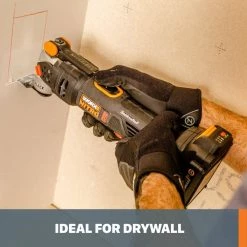 Nitro PowerShare 20-Volt Cordless Oscillating Multi-Tool with Brushless Motor (Battery and Charger Included) by Worx 22 Nitro PowerShare 20-Volt Cordless Oscillating Multi-Tool with Brushless Motor (Battery and Charger Included) by Worx -Toolocity Shop worx oscillating tools wx697l 76 1000