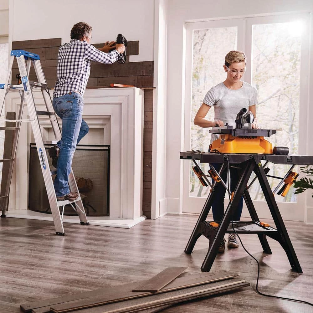 BladeRunner 4-in Spring Steel Blade 5.5 Amp Portable Table Saw by Worx 7 BladeRunner 4-in Spring Steel Blade 5.5 Amp Portable Table Saw by Worx - Image 5