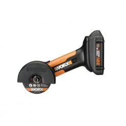 PowerShare 20-Volt 3 in. Mini Cutter with 4 Discs (Battery and Charger Included) by Worx