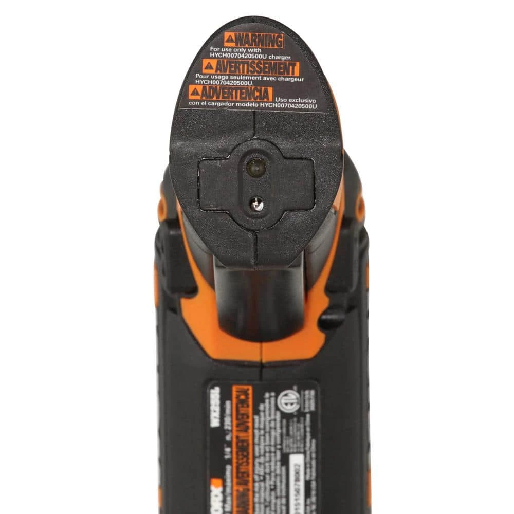 4-Volt Lithium-Ion 1/4 in. Cordless Driver by Worx 7 4-Volt Lithium-Ion 1/4 in. Cordless Driver by Worx - Image 5