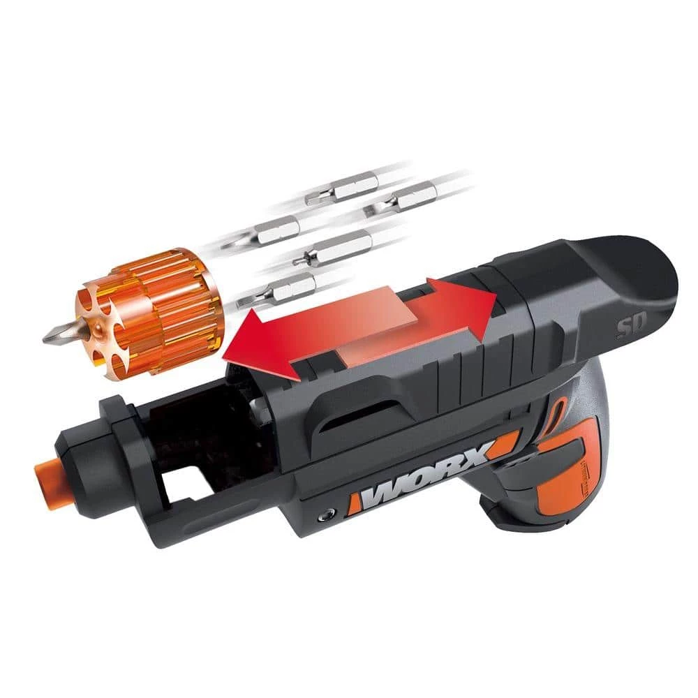 4-Volt Lithium-Ion 1/4 in. Cordless Driver by Worx 12 4-Volt Lithium-Ion 1/4 in. Cordless Driver by Worx - Image 10