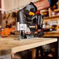 PowerShare 20-Volt 3-Tool Combo Kit with Drill/Driver, Jigsaw and Flexible LED Light (2 Batteries and Charger Included) by Worx -Toolocity Shop worx power tool combo kits wx958l 76 1000