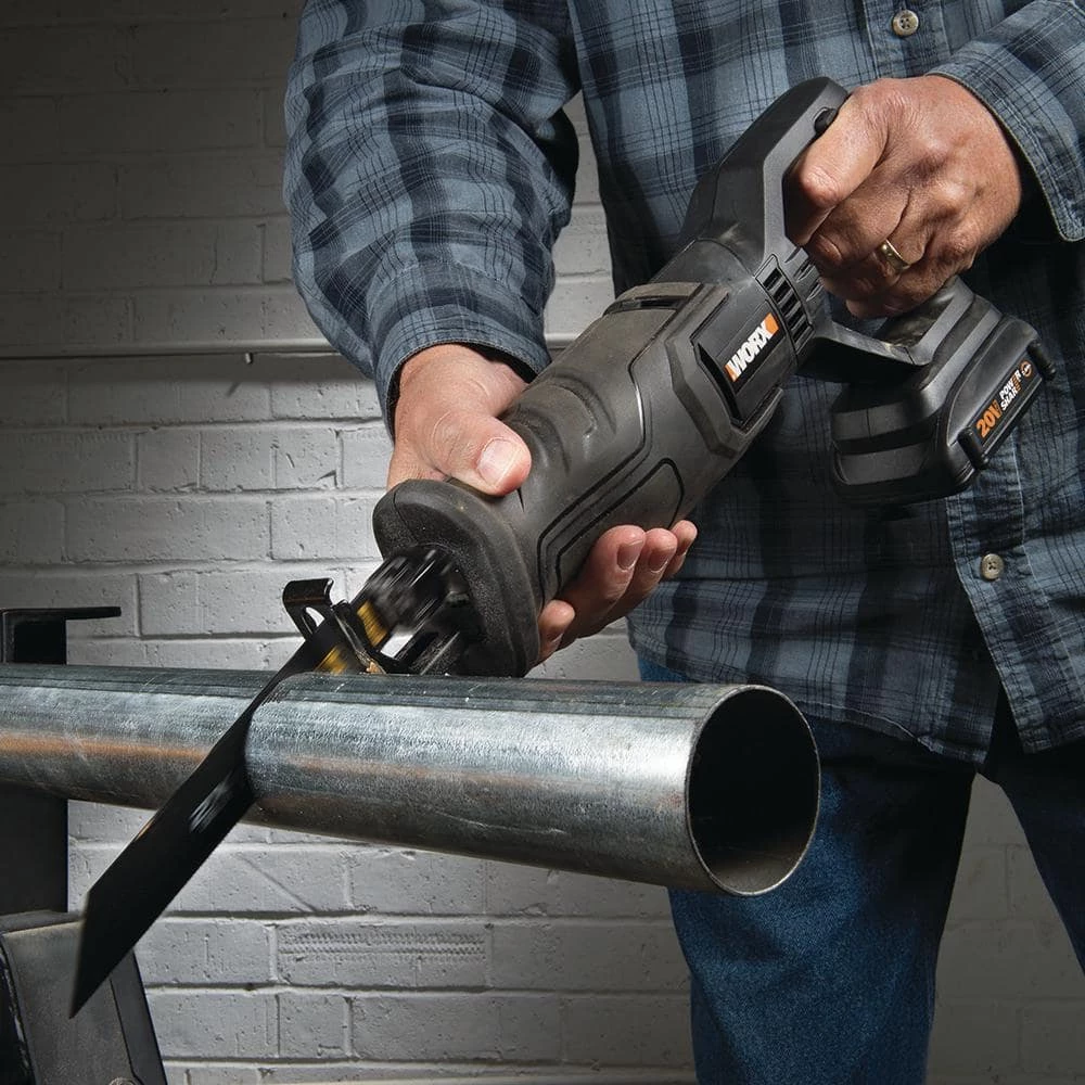 POWER SHARE 20-Volt Cordless Reciprocating Saw (Tool-Only) by Worx 8 POWER SHARE 20-Volt Cordless Reciprocating Saw (Tool-Only) by Worx - Image 6