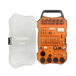 MakerX Rotary Tool Accessory Kit for All Standard Rotary Tools (201-Piece) by Worx 7 MakerX Rotary Tool Accessory Kit for All Standard Rotary Tools (201-Piece) by Worx -Toolocity Shop worx rotary tool accessory kits wa7208 c3 1000
