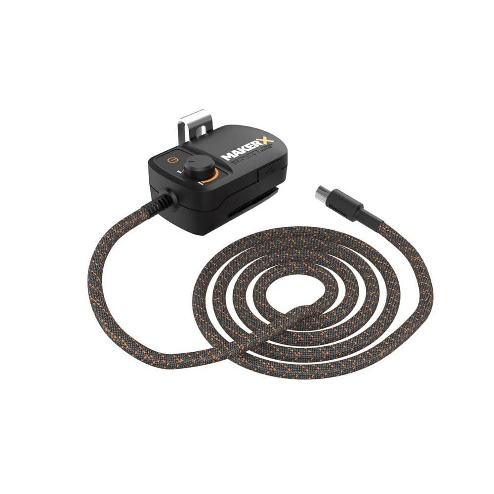 MakerX 20-Volt Power Hub Adapter with Belt Clip and USB Charger by Worx 3 MakerX 20-Volt Power Hub Adapter with Belt Clip and USB Charger by Worx