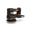 Power Share 20-Volt Sandeck Cordless 5 in. - 1 Multi-Sander with 5 Sanding Bases (Tool-Only) by Worx